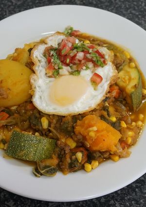 Una foto de Charquicán de vacuno