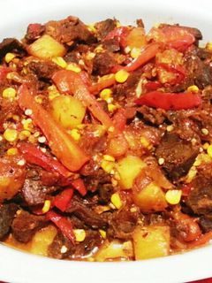 Foto resep Daging kambing saos teriyaki