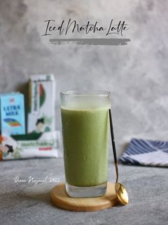 Foto resep Iced Matcha Latte