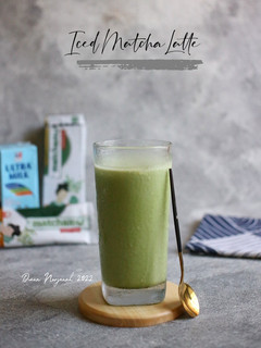 Foto resep Iced Matcha Latte