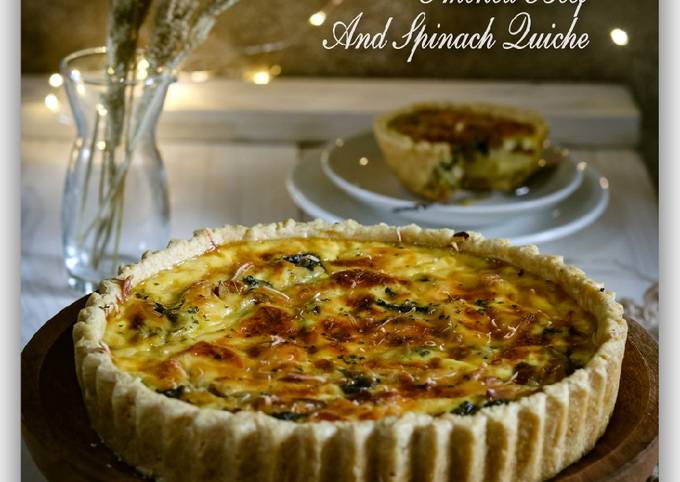 Quiche Smoked Beef & Spinach