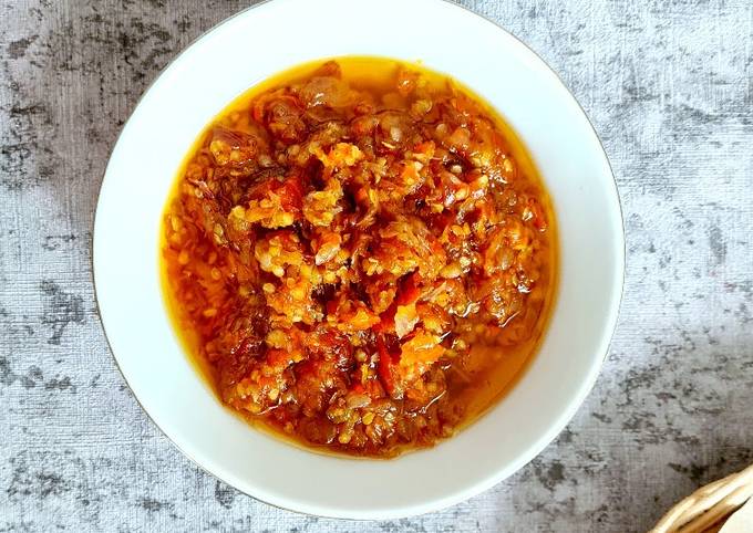 Cara membuat Sambal bawang enak dan tahan lama ala bu rudy Cara membuat Sambal bawang enak dan tahan lama ala bu rudy
