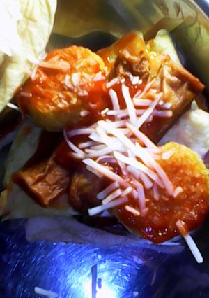 Foto resep burger ala kadarnya