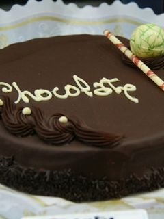 Una foto de Tarta de chocolate