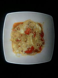 Foto resep gongso telur