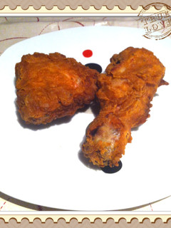 Una foto de Pollo estilo KFC