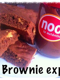 Una foto de Brownie de Nocilla