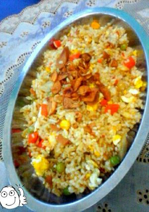 Foto resep Nasi Goreng Sayuran Simple