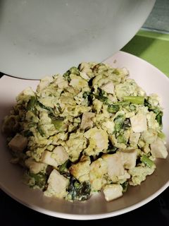 Una foto de Revuelto de espárragos Thermomix