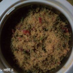 A picture of Dambun cous-cous.