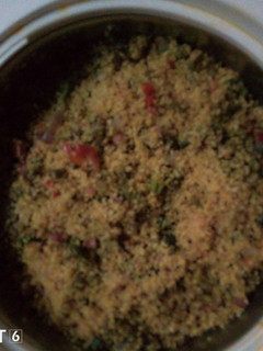 A picture of Dambun cous-cous.