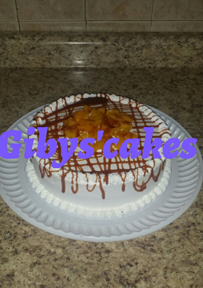 Una foto de Pastel en crema tres leches