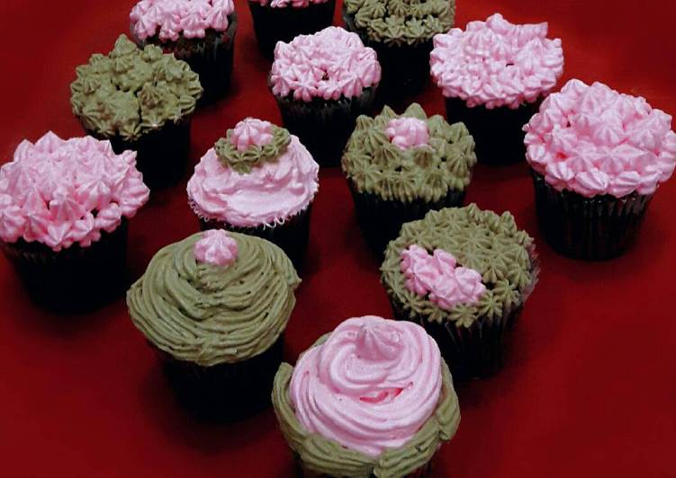 Cupcakes putih telur