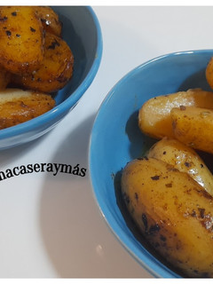 Una foto de Patatas al limón