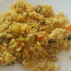 A picture of Vegetable Pulao.