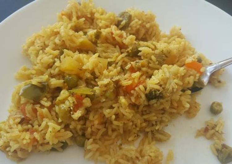 How to Make Super Quick Homemade Vegetable Pulao