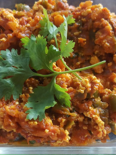 A picture of Paneer bhurji.