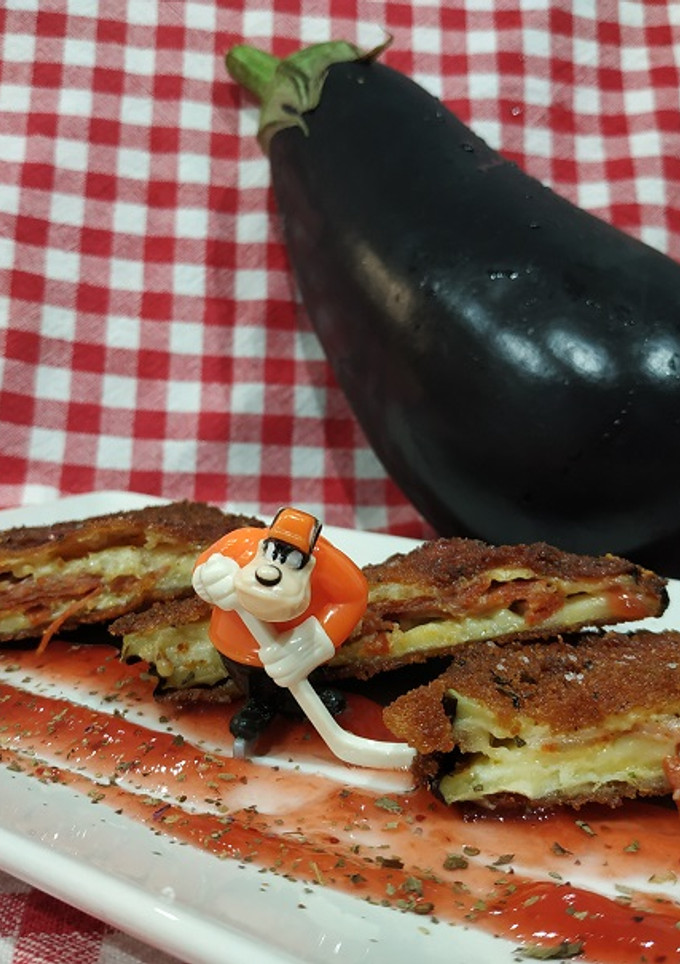 Una foto de Sándwich de Berenjena