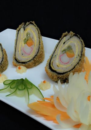 Hình của món Chả Cá Phụng Hoàng.