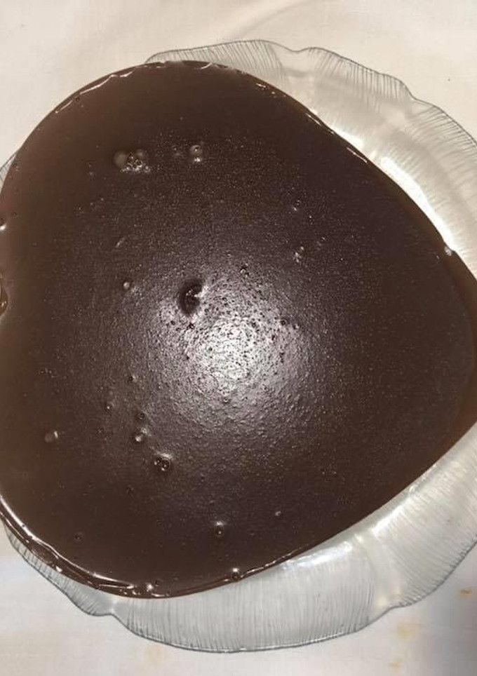 Una foto de Tarta corazón de tres chocolates con Monsieur-Cuisine