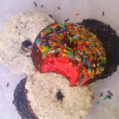 A picture of Red Velvet Doughnuts.