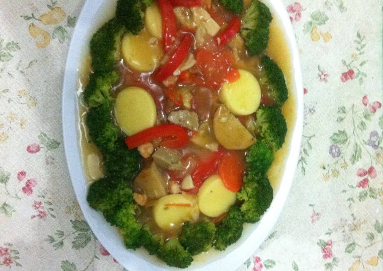 Resep Brokoli Tofu saus tiram yang Lezat Sekali