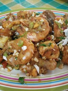 Foto resep Udang Telor Asin Quickie