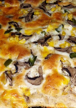 عکسی از دستور پیتزا عطی پز🤭😍