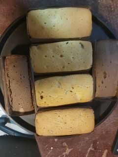 Una foto de Budín navideño