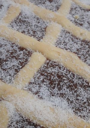 Una foto de Pastafrola de dulce de leche