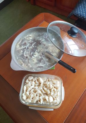 麵疙瘩+大滷湯 的食譜成品照片