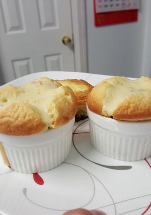 Hình của món Bánh sô cô la trắng muffin..