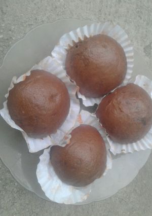 Foto resep Bakpau Cokelat lembut isi selai strawberry