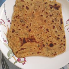 A picture of Ceylon mint parotta.
