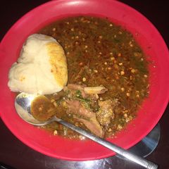 Semovita tuwo🍚 A picture of Semovita tuwo🍚.