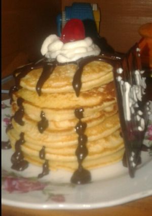 Foto resep Pancake Coklat Sederhana