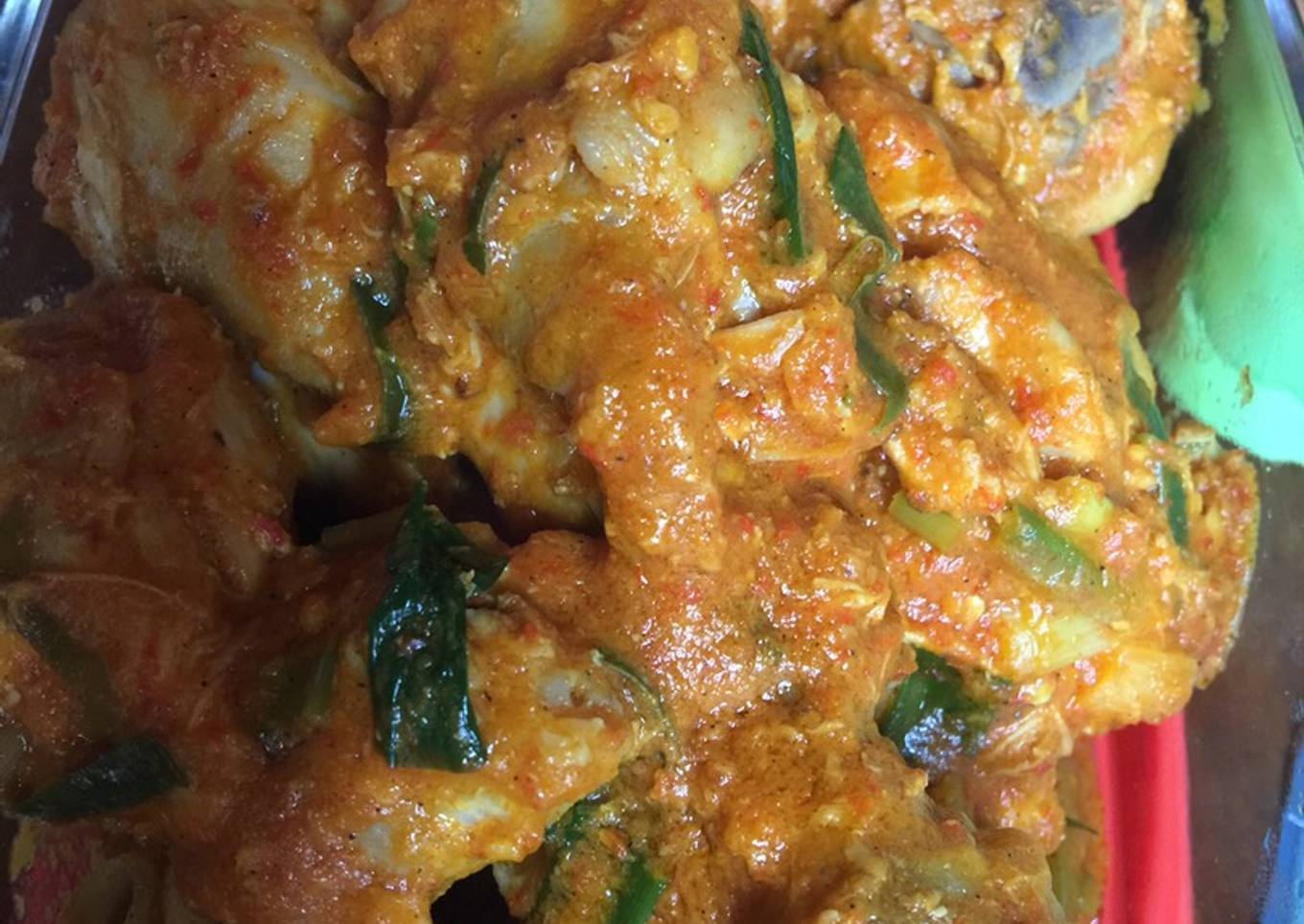Ayam rebus rica ala”