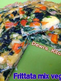 Foto resep Frittata mix vegetable