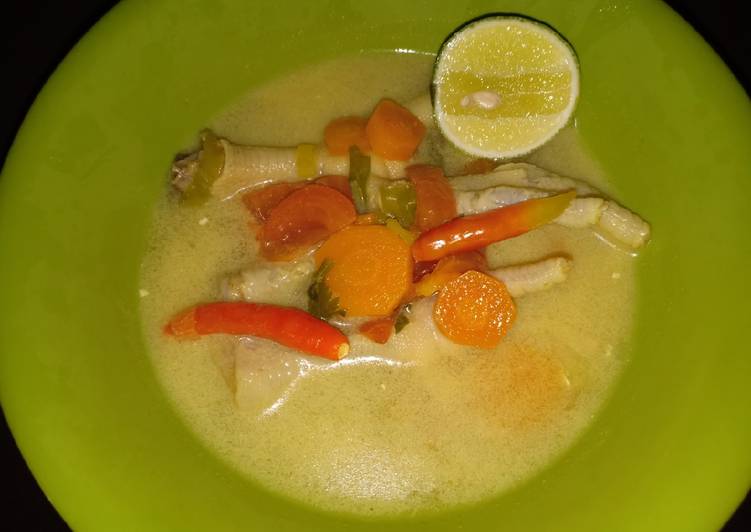 Soto Ceker Ayam+Wortel Simple