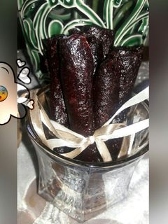 عکسی از دستور لواشک آلبالو