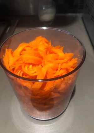 Une photo de Tagliatelles de carottes