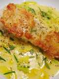 Filetto di Merluzzo su Maionese di Patate e Rosmarino