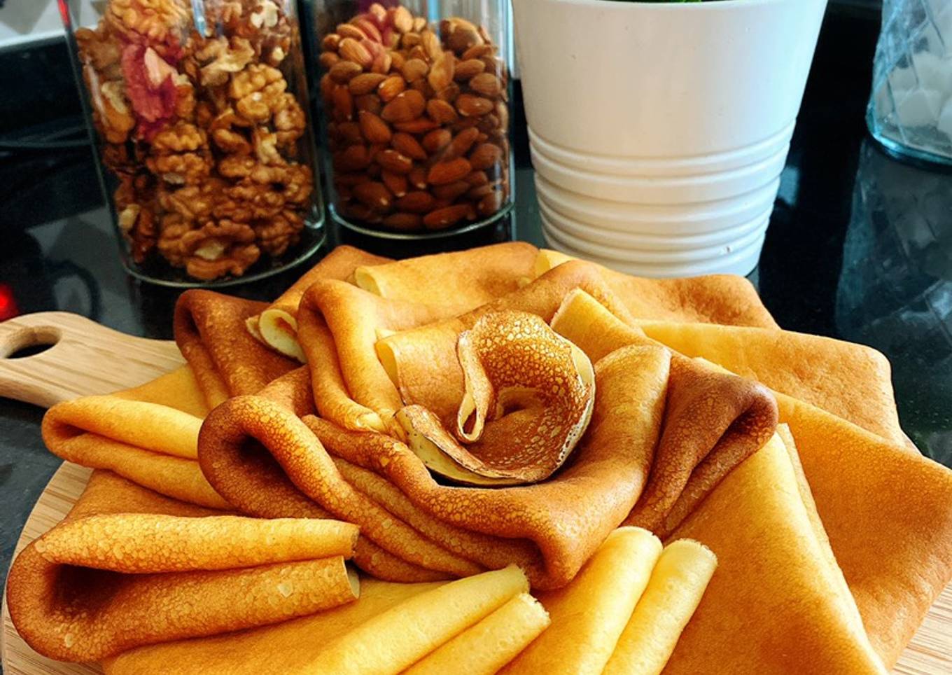 Crêpes sucrées “la meilleure recette rapide”
