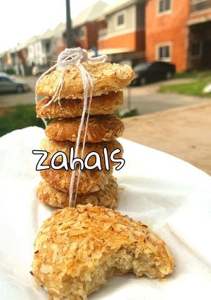 A picture of Coconut Cookies.