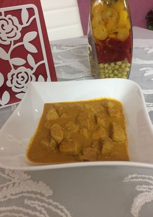 صورة لوصفة دجاج بالكاري