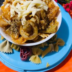 A picture of Simple Pasta for kids.