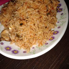 A picture of Jellof rice.