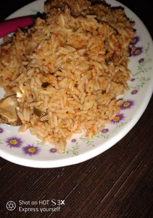A picture of Jellof rice.