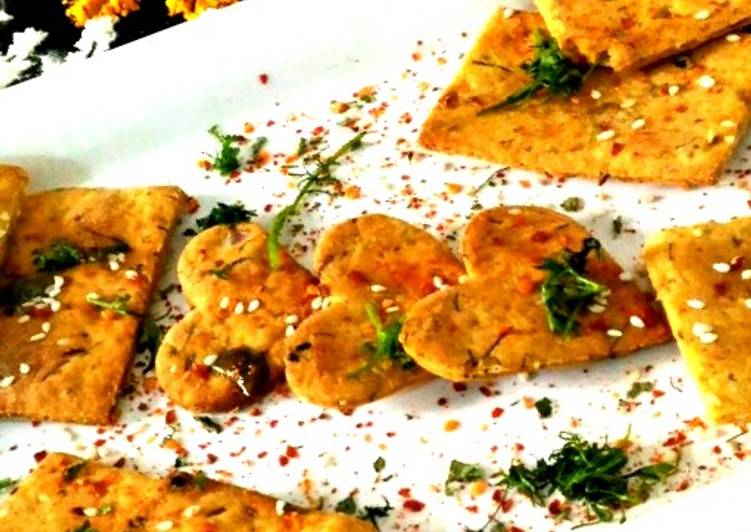 Easiest Way to Prepare Any-night-of-the-week Besan Crackers