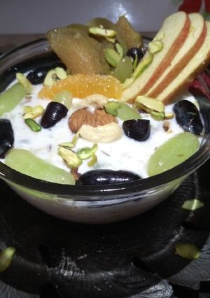 મિક્સ ફ્રૂટ ક્રીમ સલાડ (Mix Fruit Cream Salad Recipe in Gujarati) રેસીપી મુખ્ય ફોટો